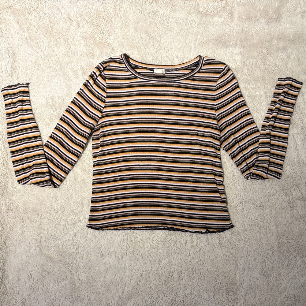 Multicolor Striped Long Sleeve